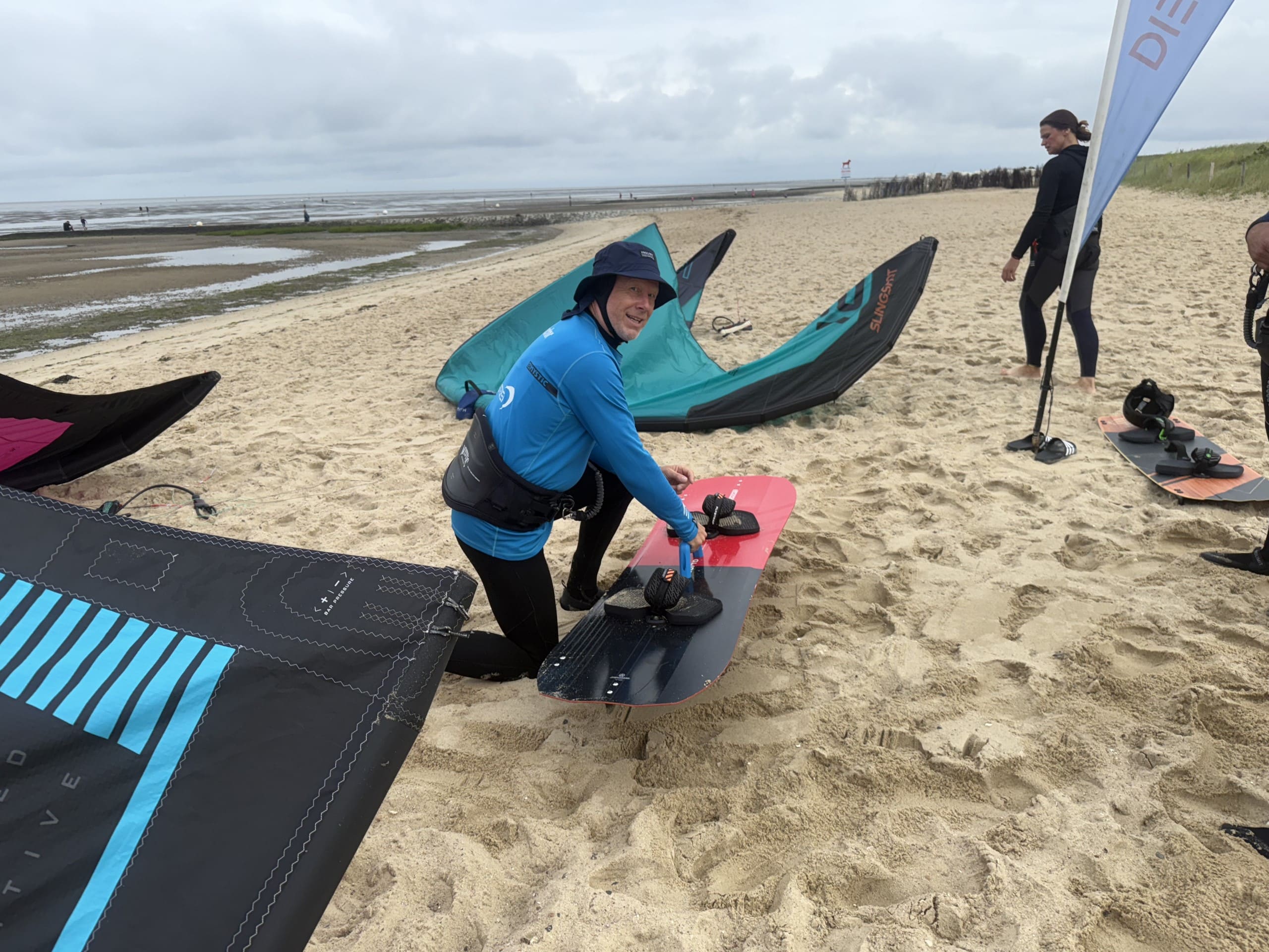 Kiteunterrischt-am-Strand