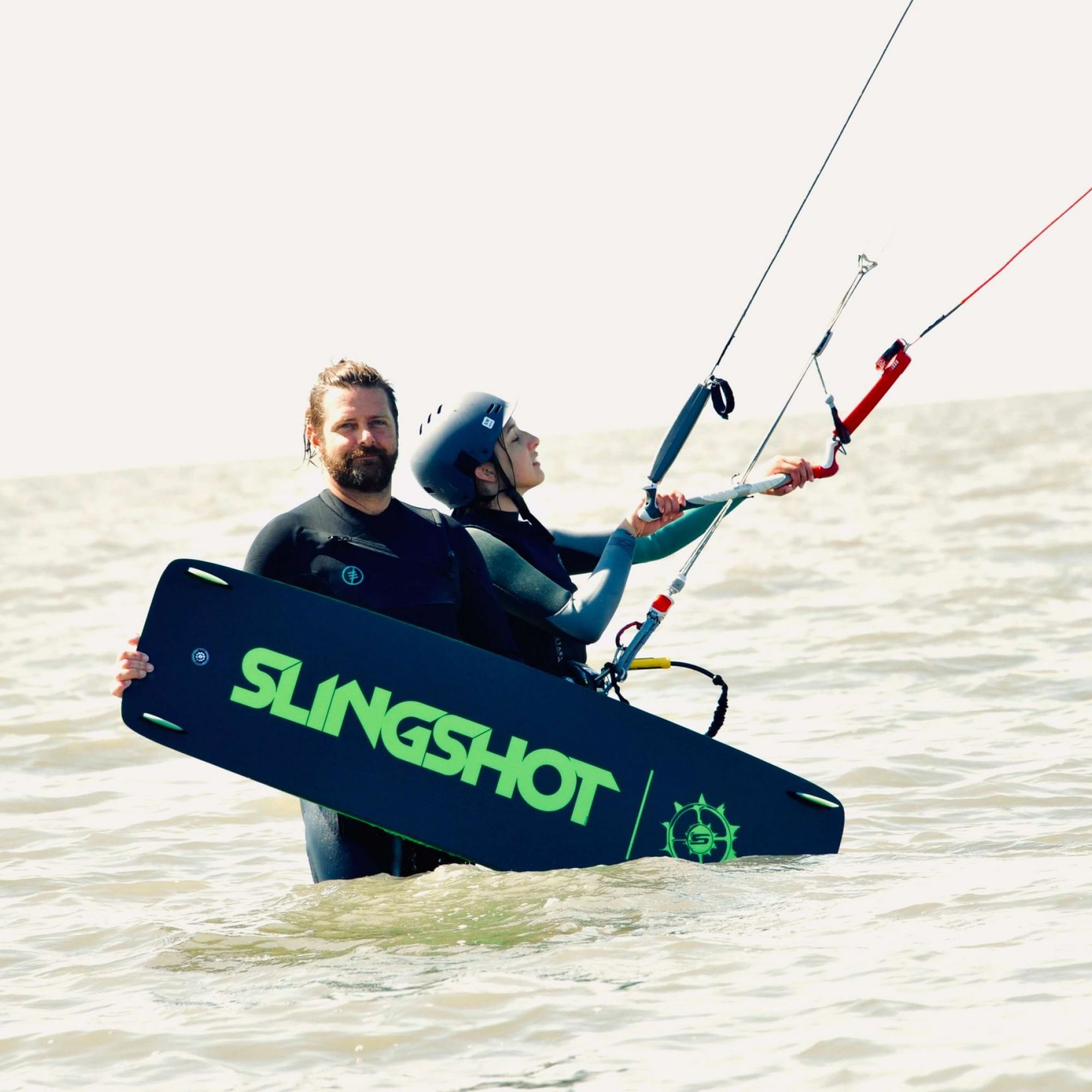 Kiten-mit-Slingshot-Board