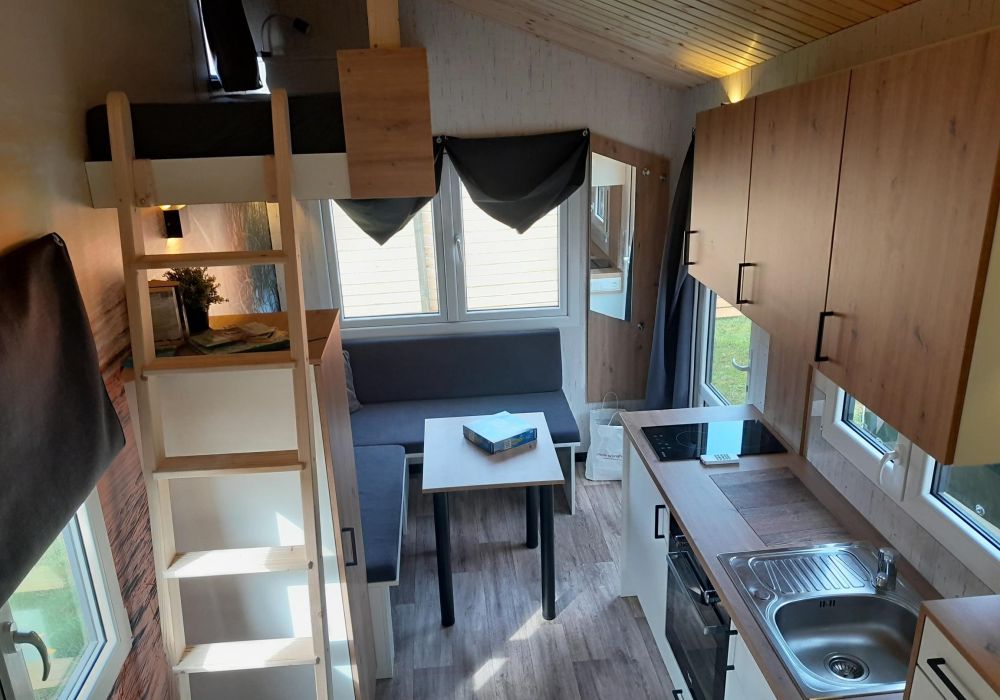 Tiny Blanker Haus Innen