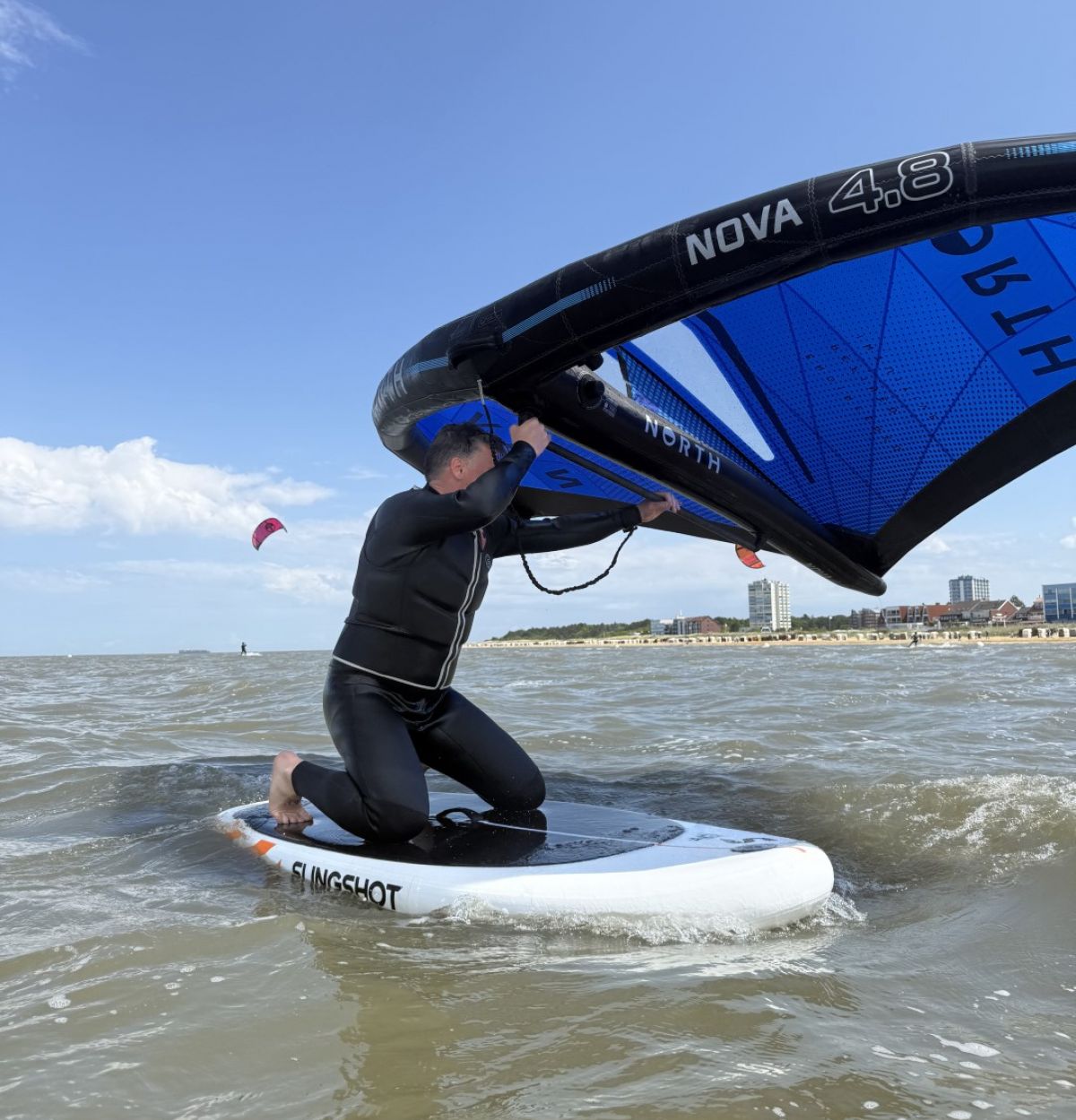 Kitesurfen lernen an der Nordsee